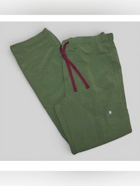 Figs Martini Olive Nepal Skinny Jogger Scrub Pant Special Edition Size Medium M